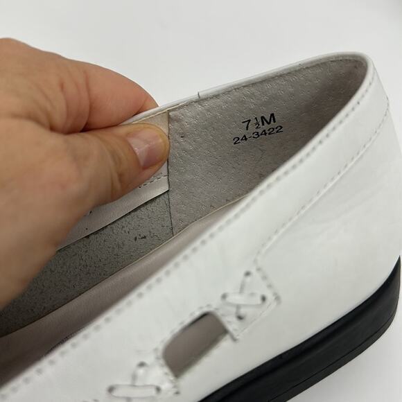 Bellini Sport white loafers size 7.5 - Picture 7 of 8